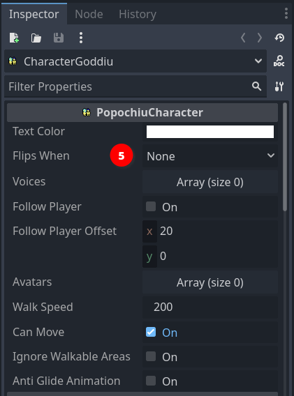 Character inspector